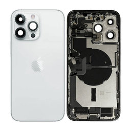 Apple iPhone 14 Pro Max - Stražnje Maska s malim dijelovima (srebrno)