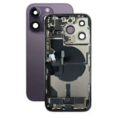 Apple iPhone 14 Pro - Stražnje Maska s malim dijelovima (tamnoljubičasto)