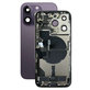 Apple iPhone 14 Pro - Stražnje Maska s malim dijelovima (tamnoljubičasto)