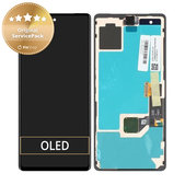 Google Pixel 7 GVU6C GQML3 - LCD zaslon + zaslon osjetljiv na dodir + okvir - G949-00322-01 Originalni servisni paket