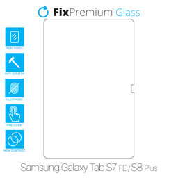 FixPremium Glass - Kaljeno staklo za Samsung Galaxy Tab S7 FE & S8 Plus