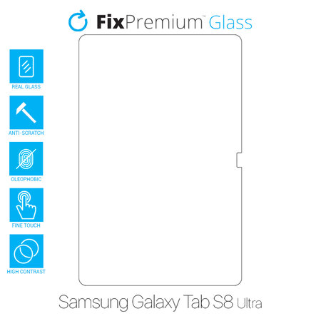 FixPremium Glass - Kaljeno staklo za Samsung Galaxy Tab S8 Ultra