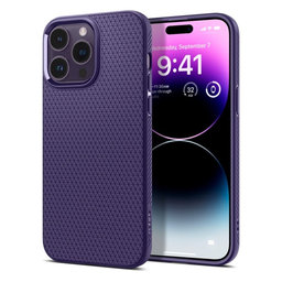 Spigen - Liquid Air ovitek za iPhone 14 Pro, deep purple