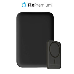 FixPremium - MagSafe PowerBank 5000 mAh, črna
