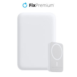 FixPremium - MagSafe PowerBank 10.000 mAh, bijela