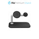 FixPremium - MagSafe stalak 3u1 za iPhone, Apple Watch & AirPods, crni