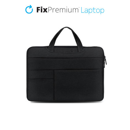 FixPremium - Torba za prijenosno računalo 16", crna