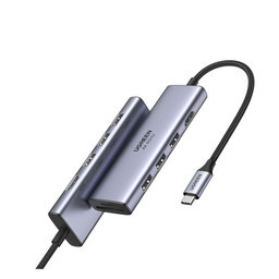 UGREEN - USB-C Hub 6 u 1, sivi
