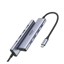 UGREEN - USB-C Hub 5 u 1, sivi