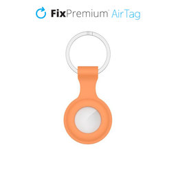 FixPremium - Silikonski privjesak za AirTag, narančasti