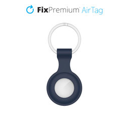 FixPremium - Silikonski privjesak za AirTag, plavi