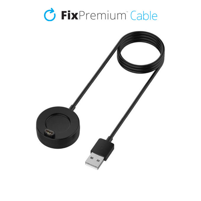 FixPremium - Stanica za punjenje Garmin sata, crna