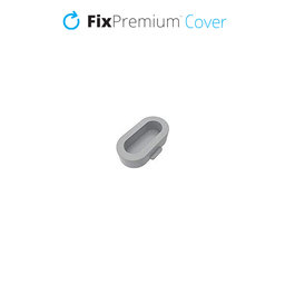 FixPremium - Poklopac priključka za punjenje za Garmin sat, sivi