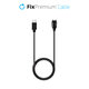 FixPremium - USB-C kabel za punjenje za Garmin sat, crni