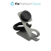 FixPremium - Stalak za punjenje za Garmin sat, svemirsko siva