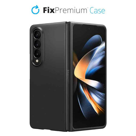 FixPremium - Silikonska maska za Samsung Galaxy Z Fold 4, crna