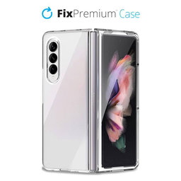 FixPremium - Silikonska maska za Samsung Galaxy Z Fold 3, prozirna