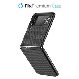 FixPremium - Maska Carbon za Samsung Galaxy Z Flip 3, crna