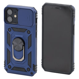 FixPremium - Maska CamShield za iPhone 12 mini, plava