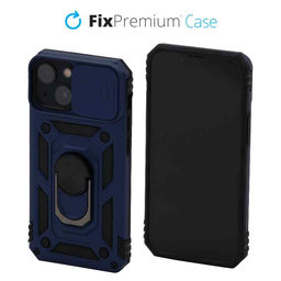 FixPremium - Maska CamShield za iPhone 13 mini, plava