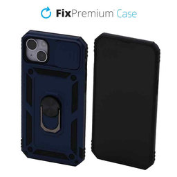 FixPremium - Maska CamShield za iPhone 14 Plus, plava