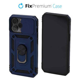 FixPremium - Maska CamShield za iPhone 14 Pro, plava