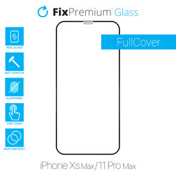 FixPremium FullCover Glass - Kaljeno staklo za iPhone XS Max & 11 Pro Max