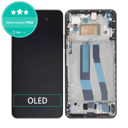 Xiaomi 11 Lite 5G NE 2109119DG 2107119DC - LCD zaslon + zaslon osjetljiv na dodir + okvir (Truffle Black) OLED