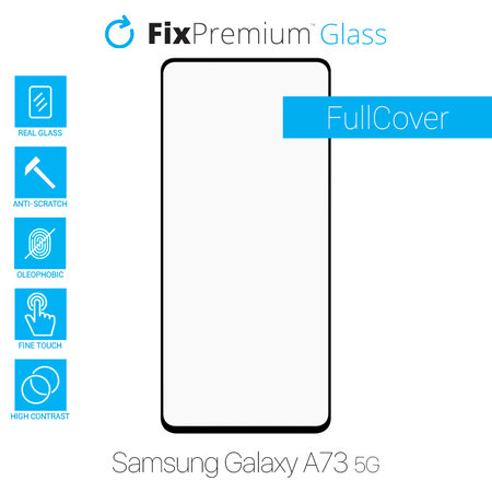 FixPremium FullCover Glass - Kaljeno staklo za Samsung Galaxy A73 5G