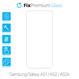 FixPremium Glass - Kaljeno staklo za Samsung Galaxy A51, A52 & A52s
