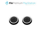 FixPremium - Kapice za držanje kontrolera PS4/PS5 - Set od 2 komada, bijele