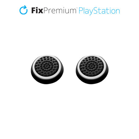 FixPremium - Kapice za držanje kontrolera PS4/PS5 - Set od 2 komada, bijele