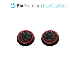 FixPremium - Kapice za držanje kontrolera PS4/PS5 - Set od 2 komada, crvene