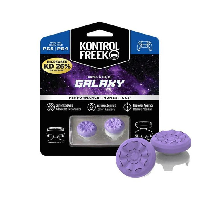FixPremium - PS4/PS5 Extended Controller Grip Caps - Set 2kom, ljubičasta