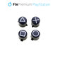 FixPremium - Retro gumbi za PS5 DualSense, crni