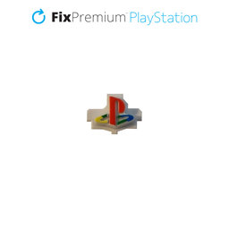 FixPremium - Retro tipka Home za PS5 DualSense, bijela