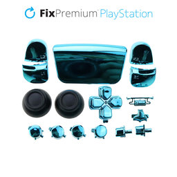FixPremium - Luksuzni dekorativni elementi za PS5 DualSense, plavi