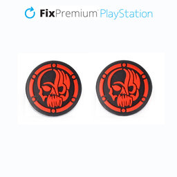 FixPremium - PS4/PS5 Skull Controller Grip Caps - Set 2 kom