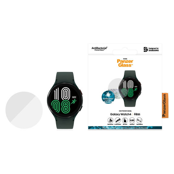 Kaljeno staklo Flat Glass AB za Samsung Galaxy Watch4 44 mm, Prozirna, PanzerGlass