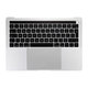 Apple MacBook Pro 13" A1706 (kasno 2016. - Sredina 2017.) - Gornji okvir tipkovnice + tipkovnica UK + mikrofon + trackpad + zvučnici (srebrni)