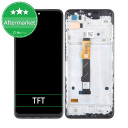 Motorola Moto G42 XT2233 - LCD zaslon + zaslon osjetljiv na dodir + okvir (crni) TFT