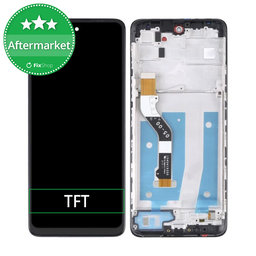 Motorola Moto G60s XT2133 - LCD zaslon + zaslon osjetljiv na dodir + okvir (crni) TFT