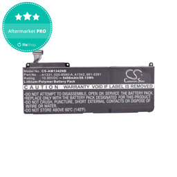 Apple MacBook 13" A1342 (krajem 2009. - Sredinom 2010.) - Baterija A1331 5400 mAh HQ