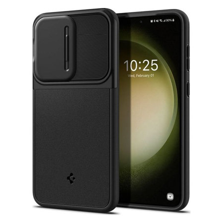 Spigen - Maska Optik Armor za Samsung Galaxy S23, crna