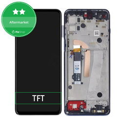 Motorola Moto G100 XT2125 - LCD zaslon + zaslon osjetljiv na dodir + okvir (Iridescent Ocean) TFT