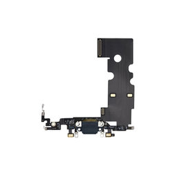 Apple iPhone SE (3. generacija 2022.) - Konektor za punjenje + fleksibilni kabel (crni)