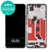Honor 50 - LCD zaslon + zaslon osjetljiv na dodir + okvir (ponoćno crni) OLED