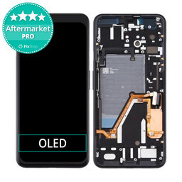 Google Pixel 4 XL - LCD zaslon + zaslon osjetljiv na dodir + okvir (crni) OLED