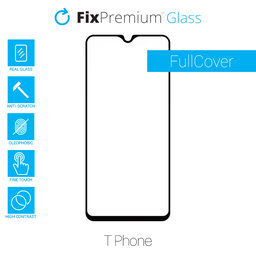 FixPremium FullCover Glass - Kaljeno staklo za T telefon