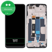 Realme 8 5G RMX3241 - LCD zaslon + zaslon osjetljiv na dodir + okvir (Supersonic Black) TFT